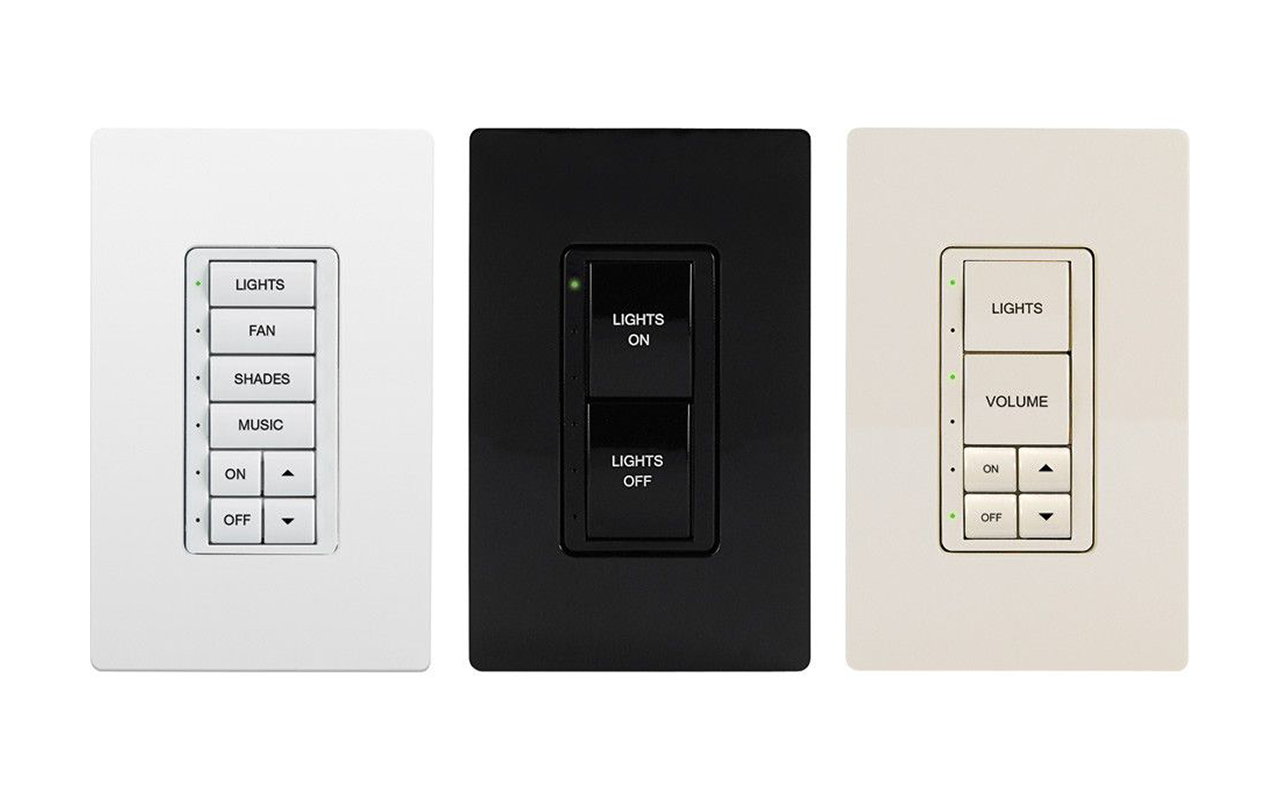 CRESTRON INTEGRATIONCustom configured keypads will conform to any interior design concept and custom engraved buttons will allow labeling for control of all shade, lighting and even audio control.